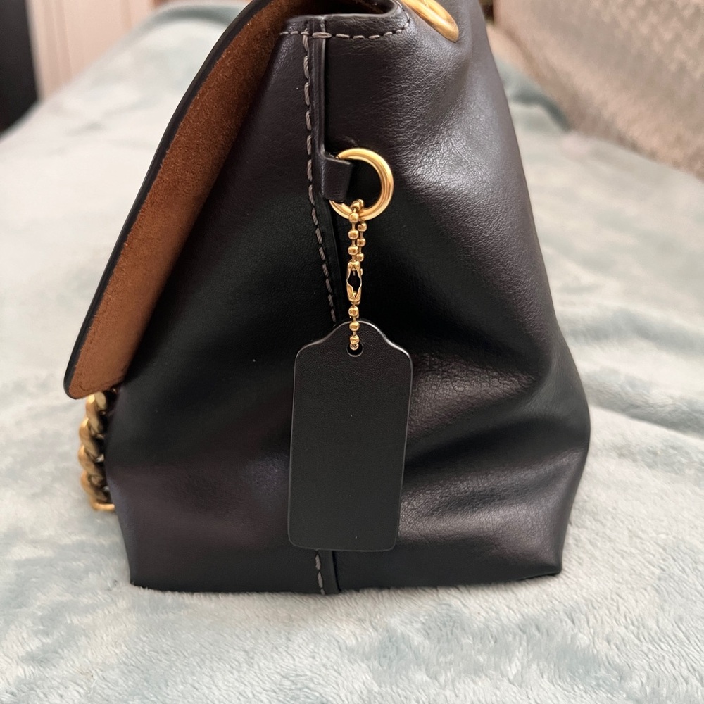 Coach Black Chelsea Shoulder Bag 30
With Chain - Picture 5 of 16